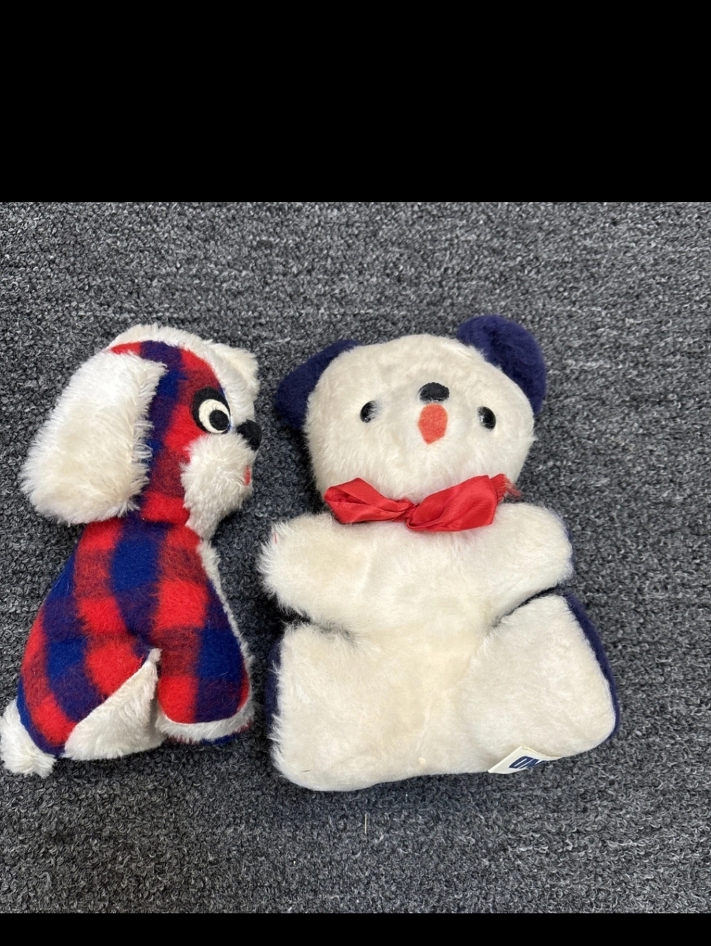 Vintage gund panda & Unknown Dog